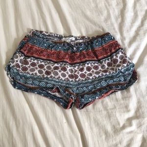 Tribal Print Shorts